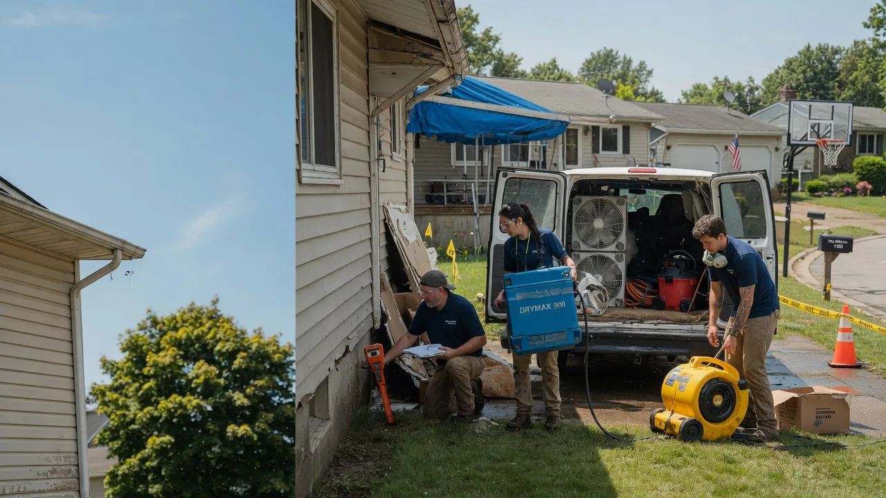 Ceiling Leak Cleanup in Alpha, IL near me